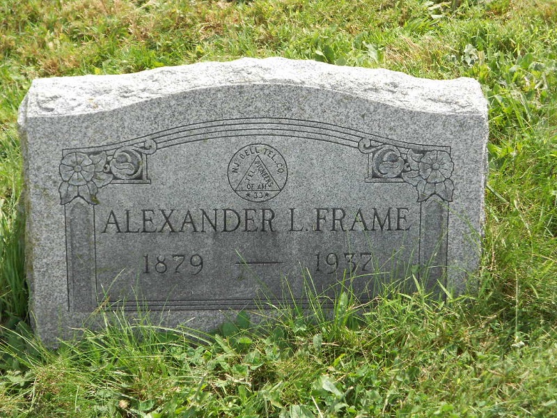 Alexander Frame Grave