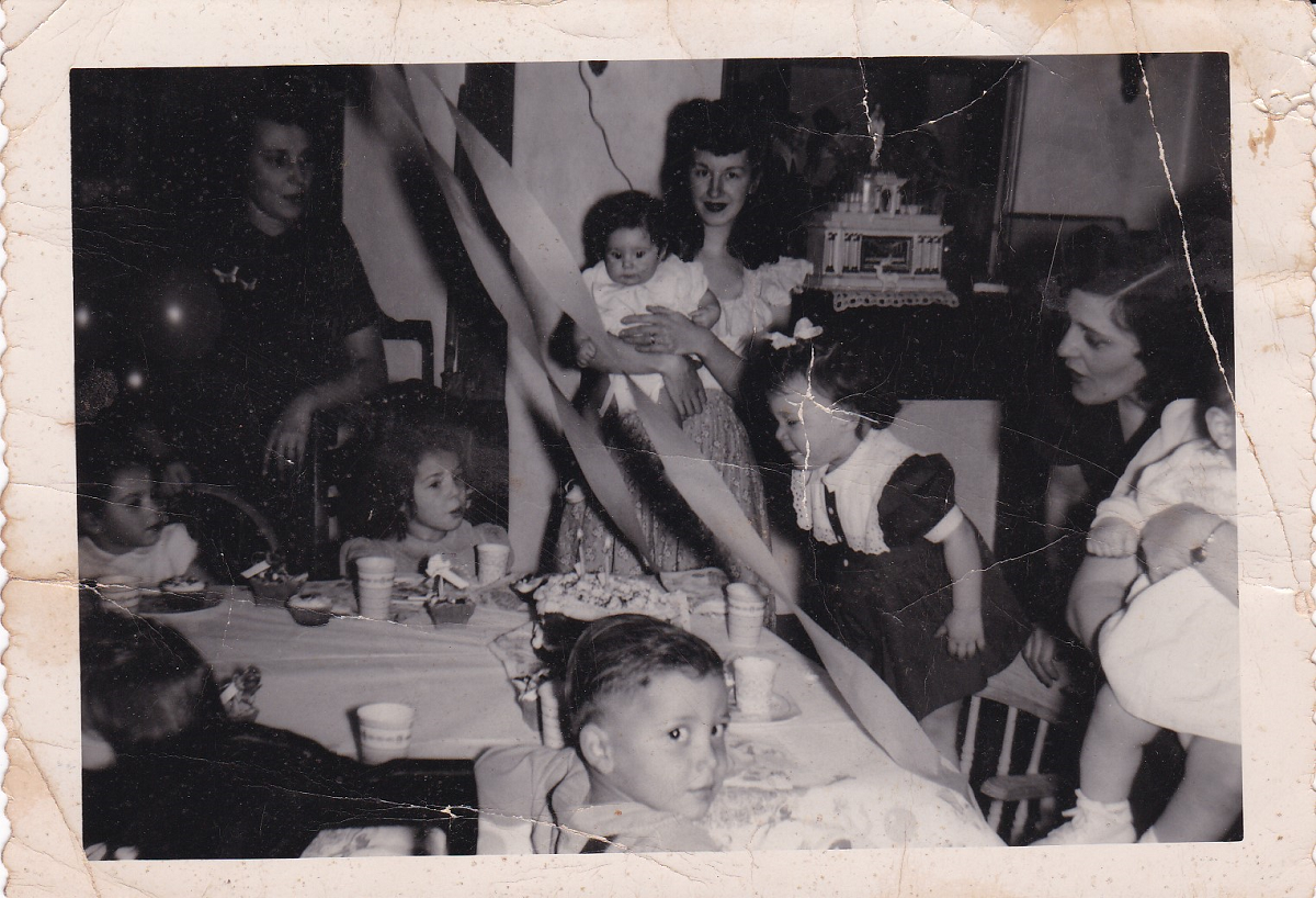 Jeanne Lanzaro Birthday Party 1950