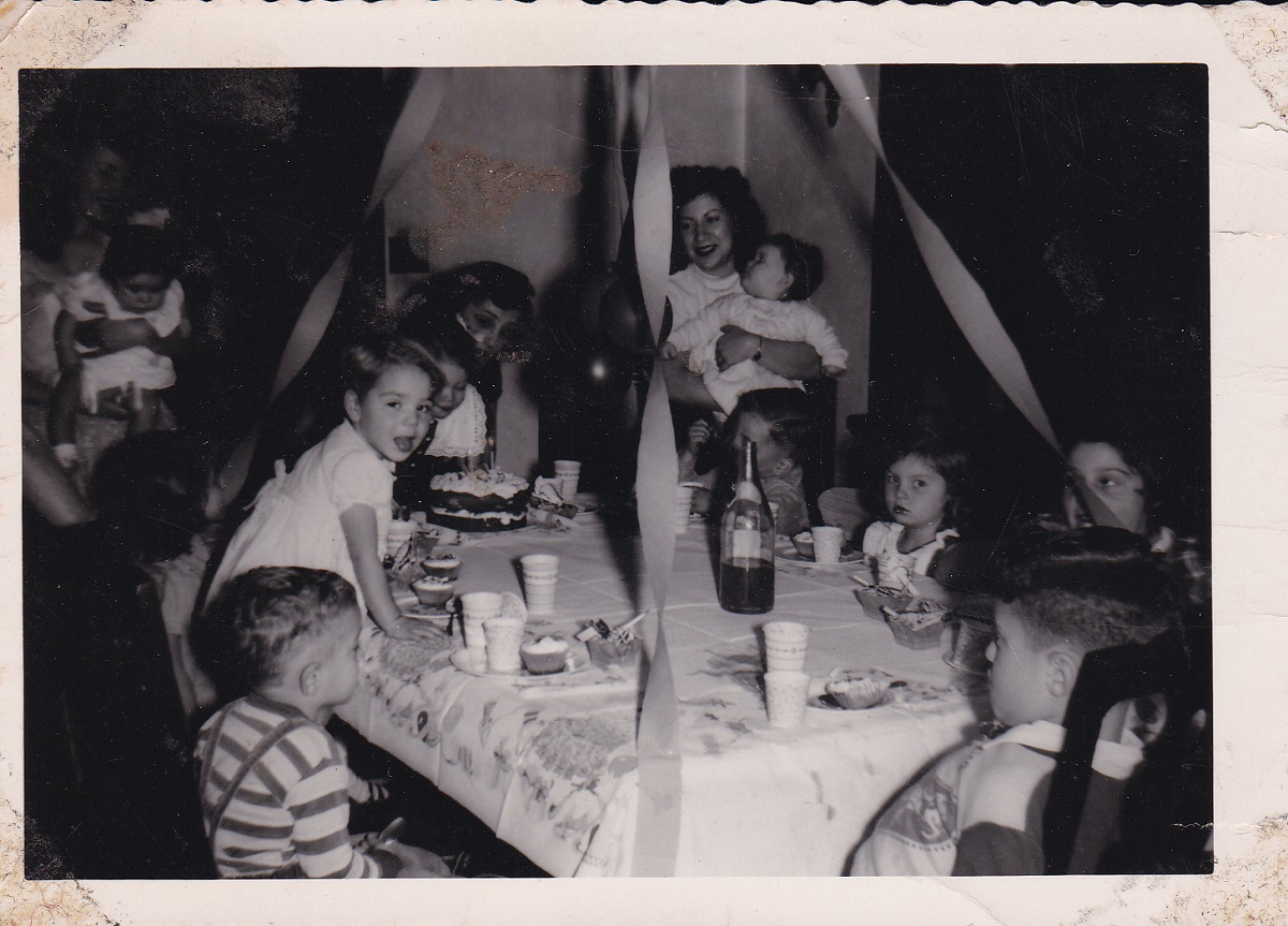 Jeanne Lanzaro Birthday Party 1950