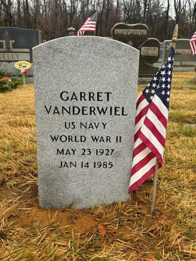 Gary Vanderwiel Grave at Saint Gabriel's Cemetery