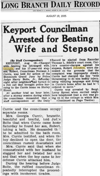 Norman Currie and Georgia Mount Marriage Troubles