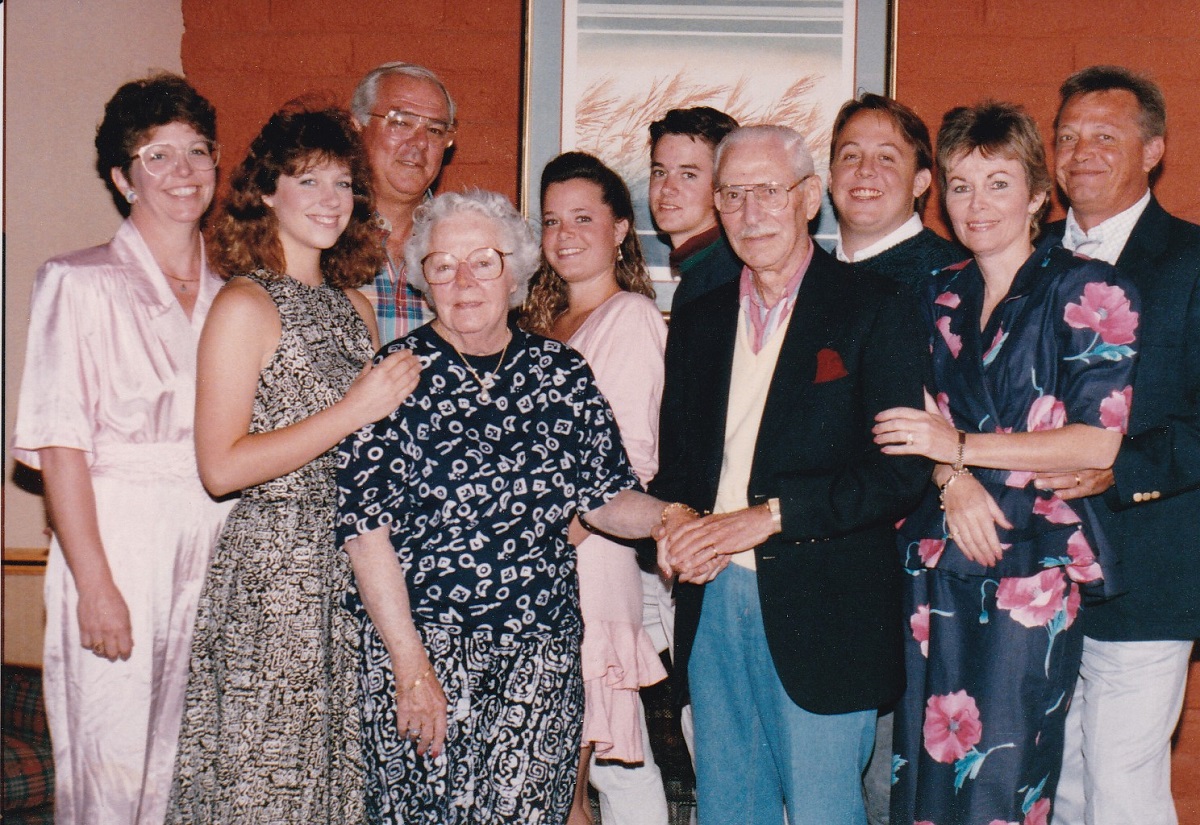 John and Mildred's 50th Wedding Anniversary June 1989