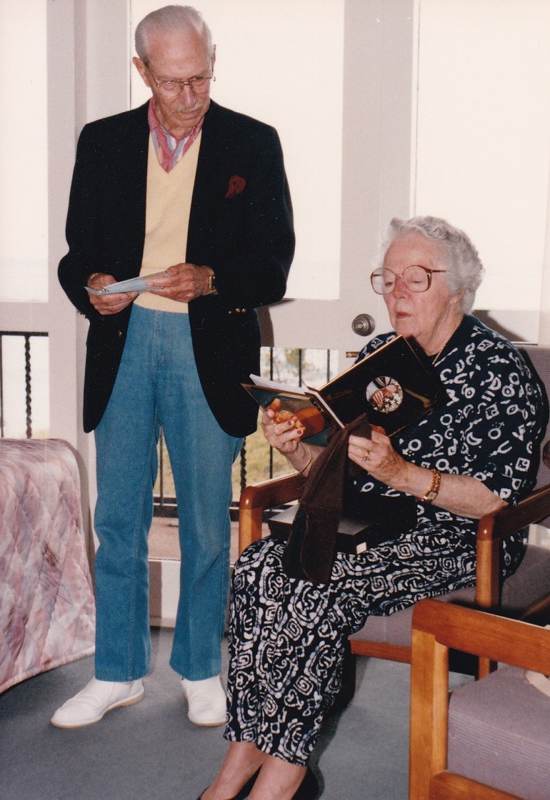 John and Mildred's 50th Wedding Anniversary June 1989