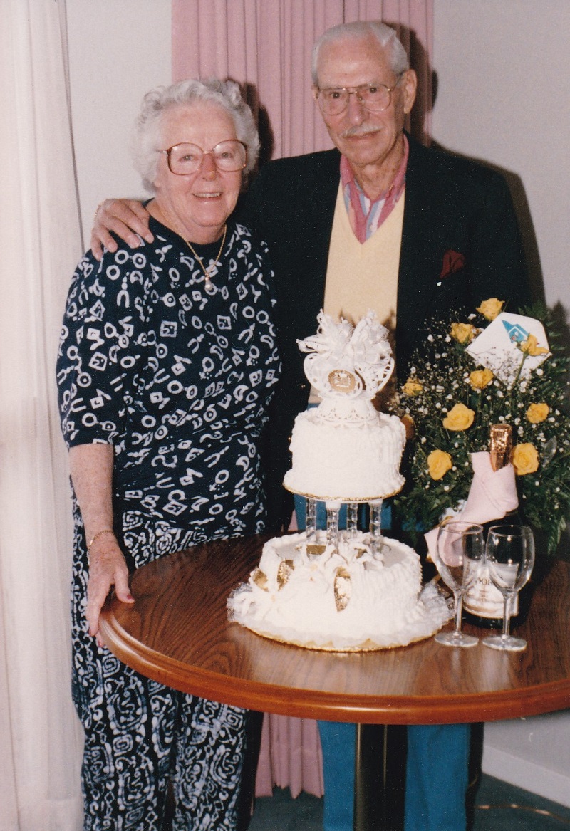 John and Mildred's 50th Wedding Anniversary June 1989