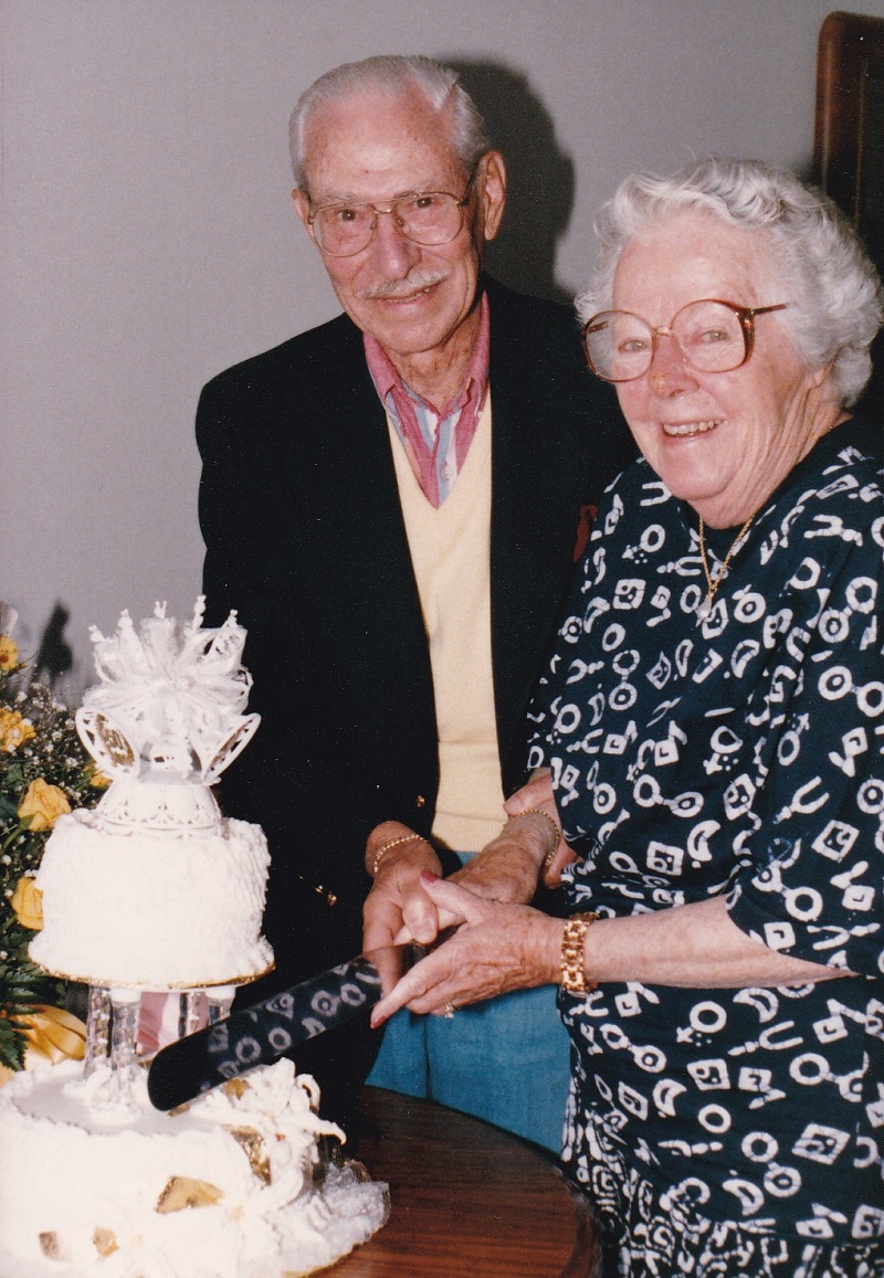 John and Mildred's 50th Wedding Anniversary June 1989