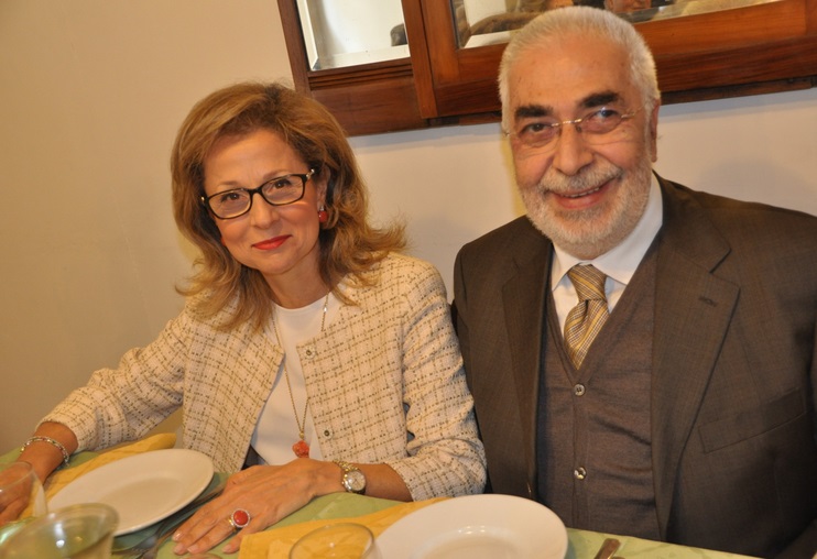 Maria Gabriella Vitello and her husband Riccardo Pirruccio