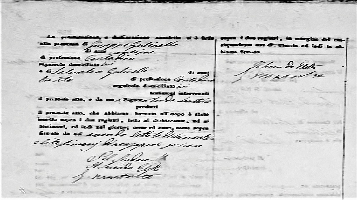 Sebastiano Cannizzaro Birth Record