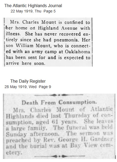 Wilhelmina Doninal Mount Obituary
